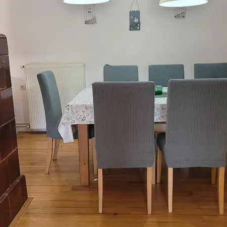 House In Center Near The