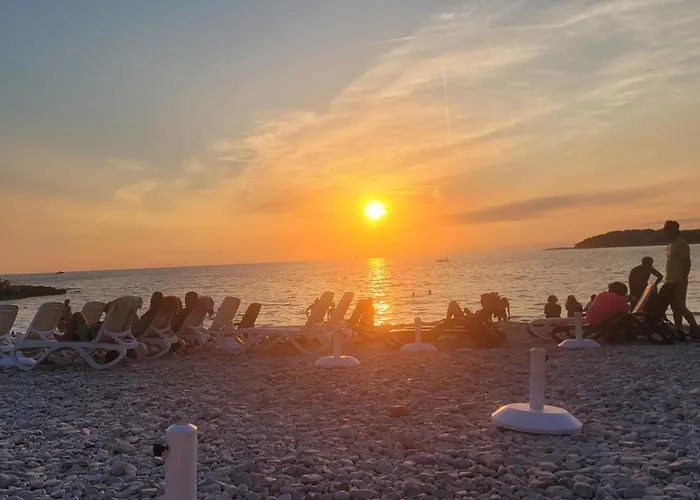 House In Center Near The